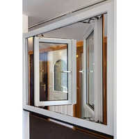 Upvc Casement Window - Customized Size, Available In Multiple Colors | Durable Upvc Material For Home Applications