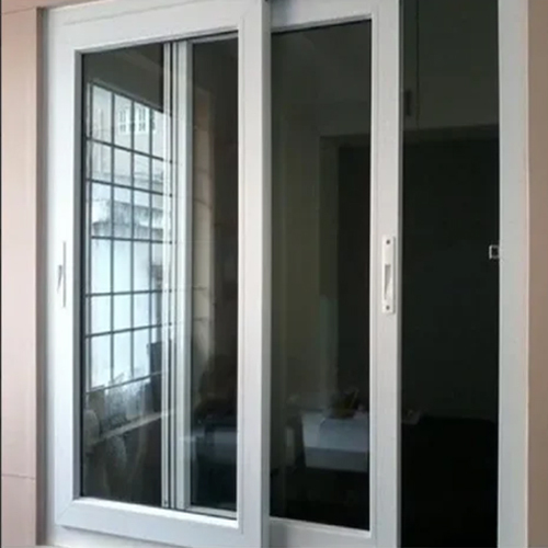 White UPVC Sliding Window