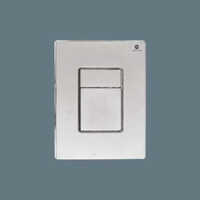 White Flush Tank Button