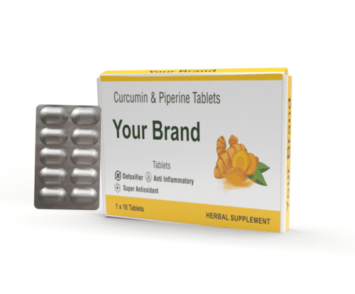 Curcumin and Piperine tablet