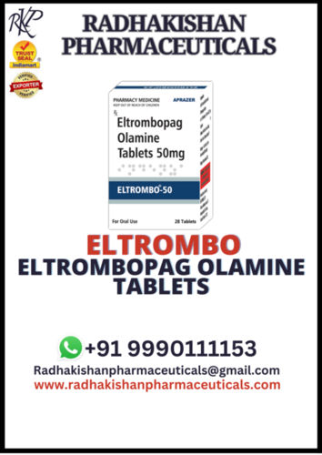 Eltrombo Eltrombopag Olamine Tablets