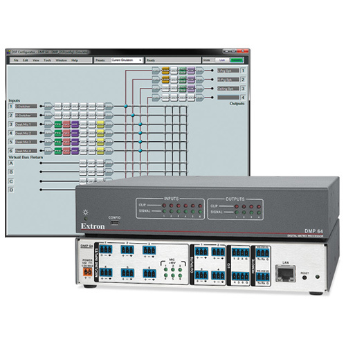 6x4 ProDSP Digital Matrix Processor