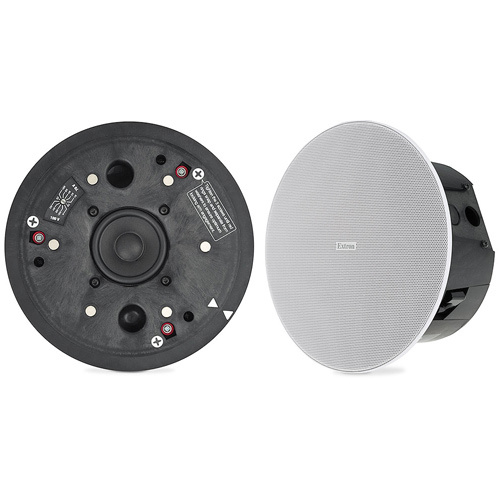 SoundField XD 3 Inch Full-Range Ceiling Speakers With 4 Inch Low Profile Composite Back Can And 70-100 V Transformer