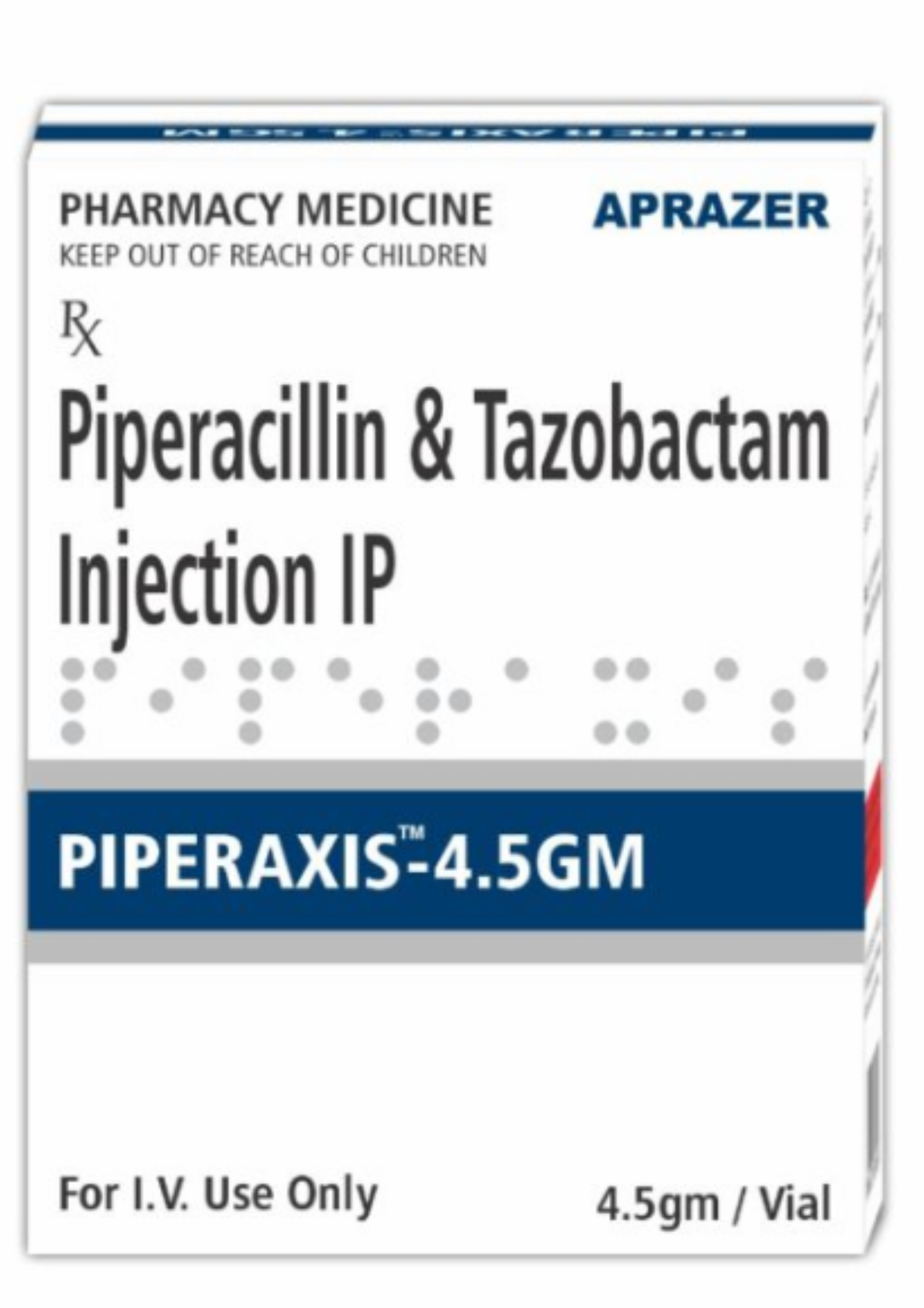 piperaxis Piperacillin and Tazobactam  Injection
