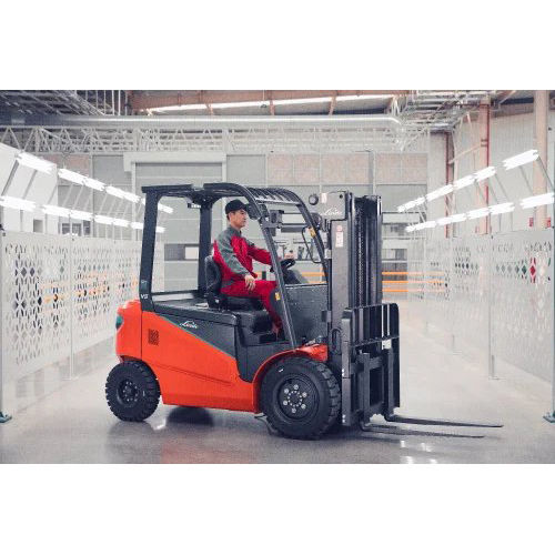 Red/Black Electric Forklift