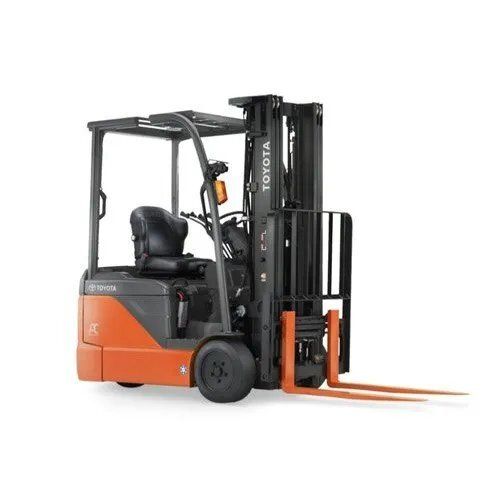 Orange/Black Toyota Forklift