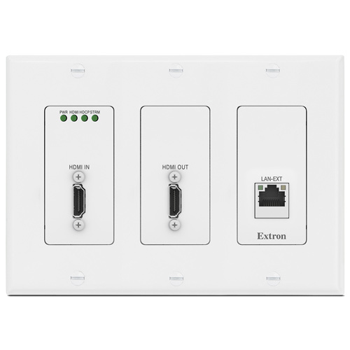 10G Pro AV Over IP Encoder-HDMI And Ethernet-Decorator-Style Wallplate