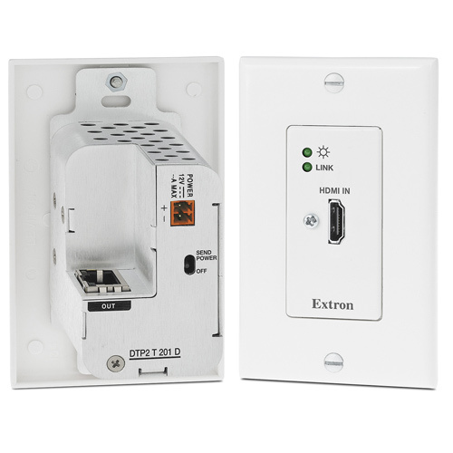 4K-60 HDMI DTP2 Transmitter-Decorator-Style Wallplate