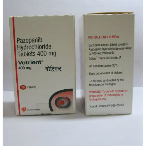 Pazopanib Hydrochloride Tablets 400mg