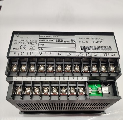 GE MULTILIN PQMII-T20-C-A POWER QUALITY METER ( NEW OPEN BOX )