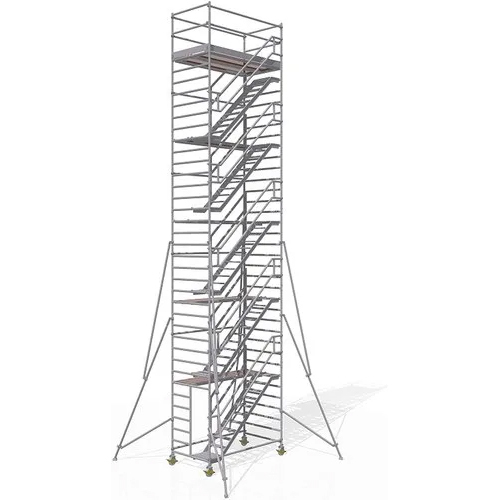 Rust-free Aluminium Metal Scafolding Tower Ladder