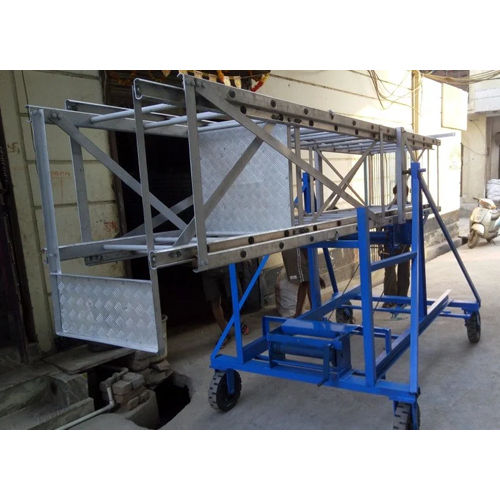 SKL Aluminum Tiltable Telescopic Tower Ladder