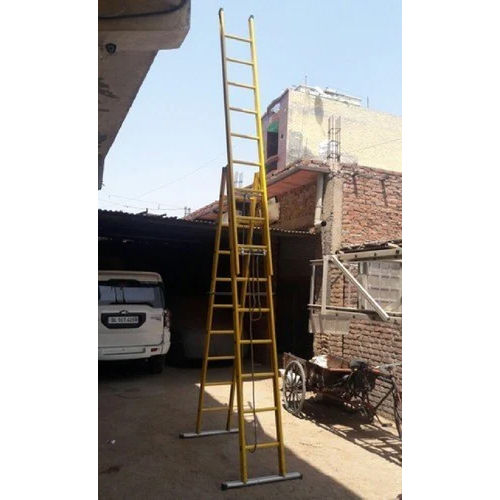 Fiberglass Self Supported Extension Ladder - Feature: Foldable