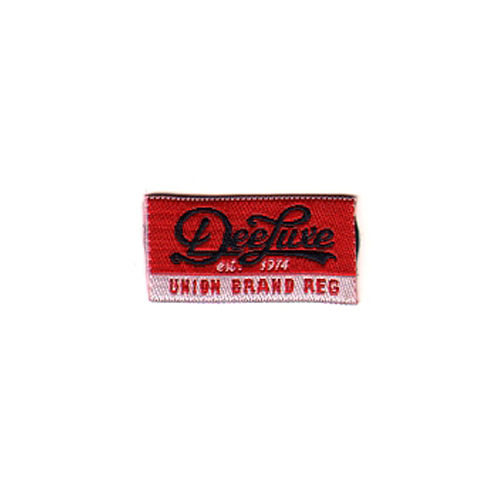 Red L-045 Pant Woven Label