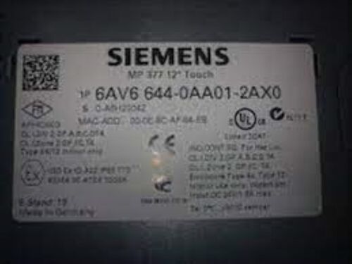 6AV6 644-OA BO1-2AXOsiemens programmable logic controller