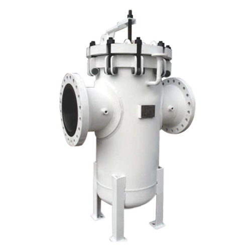 Silver Dn100 Basket Type Strainer