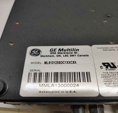 GE MULTILIN ML810125SDC1XXC8X CONVERTER MULTINET-FE ( NEW OPEN BOX )