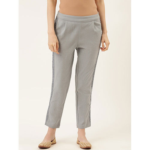 Grey Ethnic Wear Pant