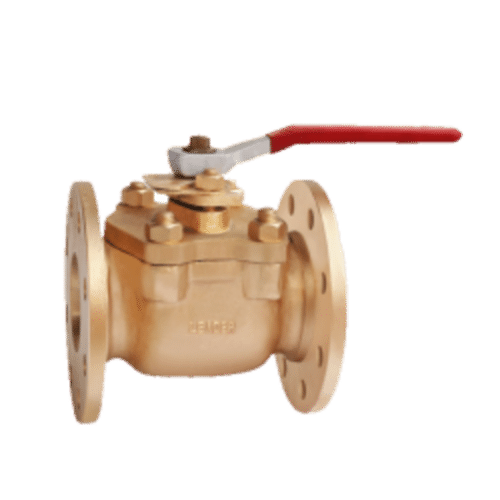 GM103 Gun Metal / Bronze Venturi Port Ball Valve Class-150 (Flanged)