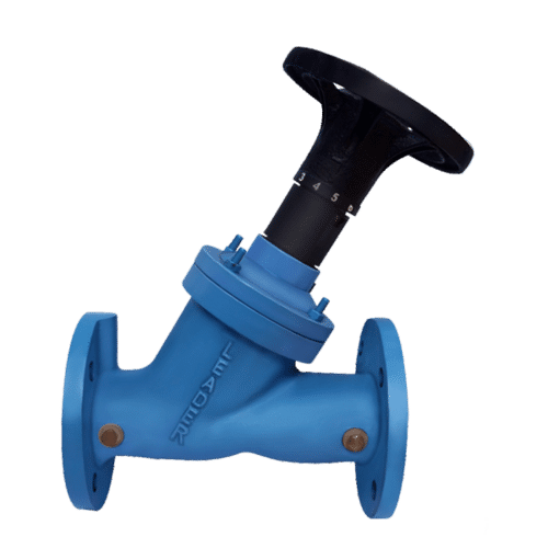 Di103 Ductile Iron Double Regulating Balancing Valve With Test Cock Pn ...