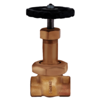 GM290 Gun Metal / Bronze Union Bonnet Gate Valve Class-150 (Screwed)