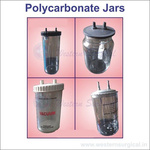 Suction Jars Polycarbonate - Automation Grade: Automatic