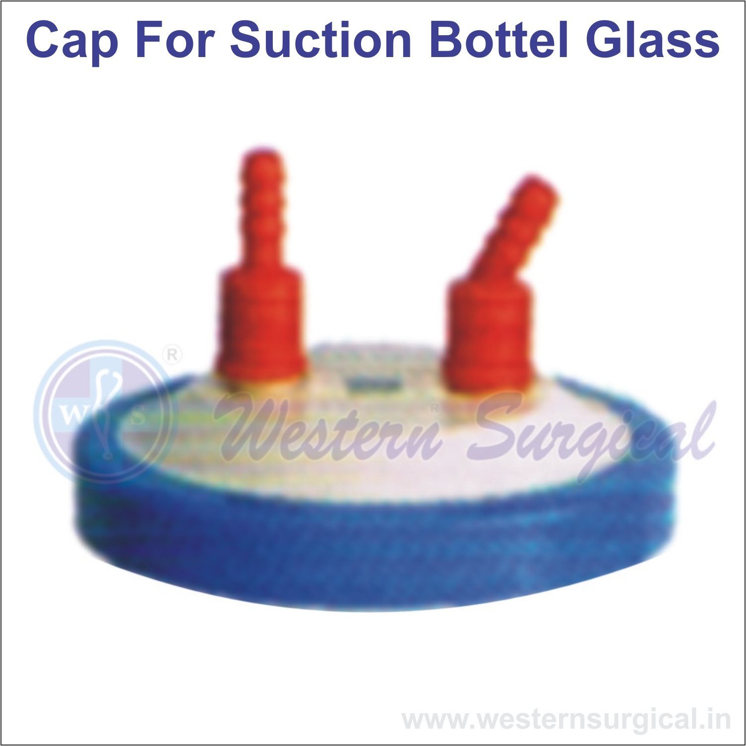 Cap For Suction Bottel PVC Glass For Medical Uses