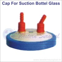 Cap For Suction Bottel PVC Glass For Medical Uses