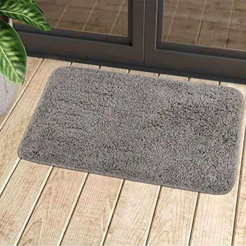 Grey Anti Skid Bath Mat