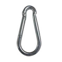 Stainless Steel Snap Hook - Durable Silver Connectors | Strong, Corrosion-resistant, Ideal For Industrial And Marine Applications