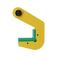 Lifting Pipe Clamp - Metal, Adjustable For Various Sizes, Yellow | Durable And Reliable Grip For Secure Pipe Handling
