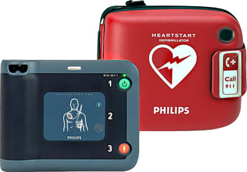 Philips Heartstart FRX with carrying case - AED