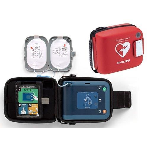 Philips Heartstart FRX with carrying case - AED