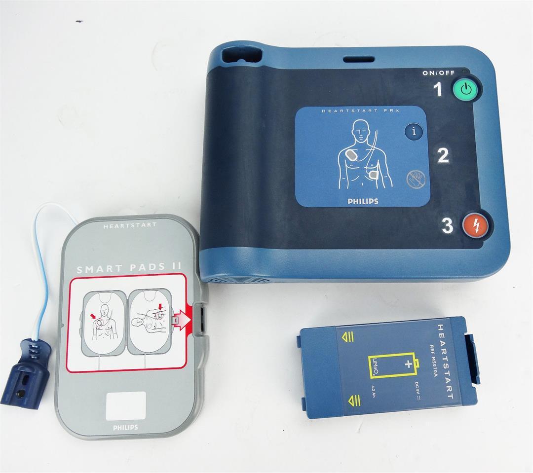 Philips Heartstart FRX with carrying case - AED