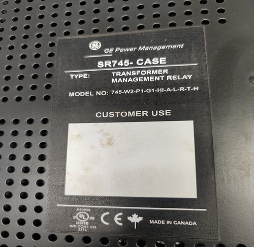 GE MULTILIN 745-W2-P1-G1-HI-A-L-R-T-H TRANSFORMER MANAGEMENT RELAY ( NEW OPEN BOX )