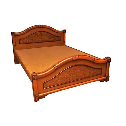 7 X 6 Ft Wooden Bed - Color: As Per Availability