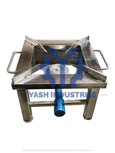 10 x 10 x 7 Stainless Steel Suryalaxmi  GAS STOVE / GAS BUNER / GAS CHULA