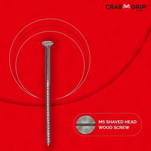 Shaved Head Wood Screw