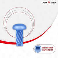 Silver Ms Hammer Drive Rivet