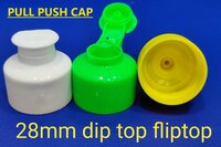 28 MM DIP TOP FLIP TOP CAP