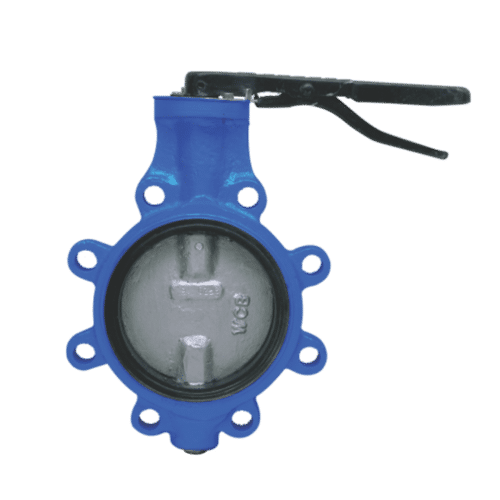 CI030 Cast Iron Butterfly Valve PN-16 SS304 Disc (Wafer Type)