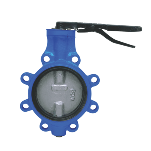 CI030 Cast Iron Butterfly Valve PN-16 SS304 Disc (Wafer Type)