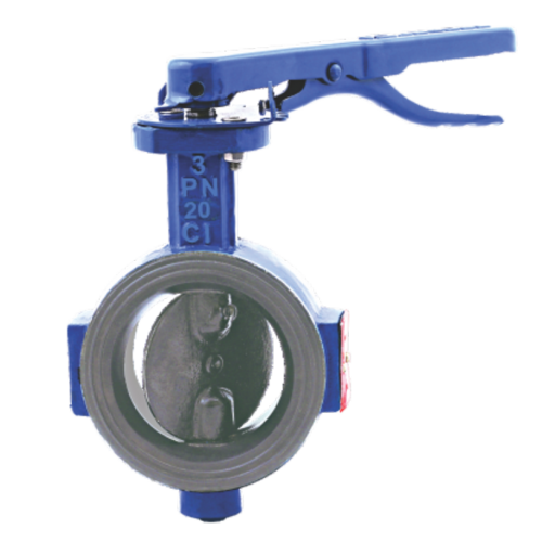 CI061A Cast Iron Butterfly Valve PN-16 SS304 Disc (Wafer Type)