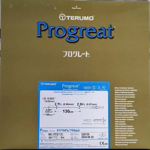 Terumo Progreat Microcatheter