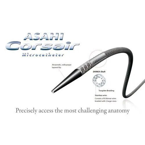 Asahi Corsair Pro Microcatheter Guide Wire Color Code: Black