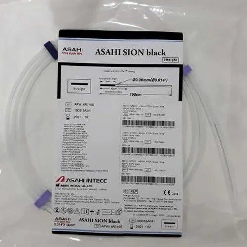 Asahi Sion Black Guide Wire Color Code: Transparent