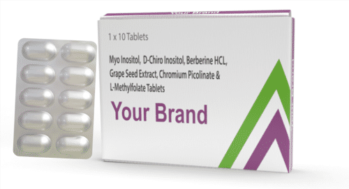 Myo-Inositol with L-Methylfolate Tablet