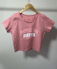 Velvet Print crop top