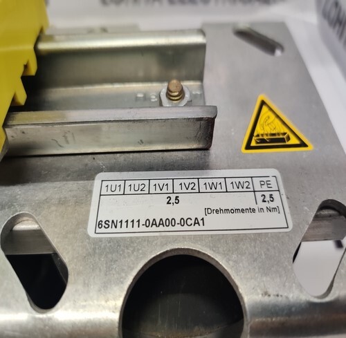 SIEMENS 6SN1111-0AA00-0CA1 LINE REACTOR