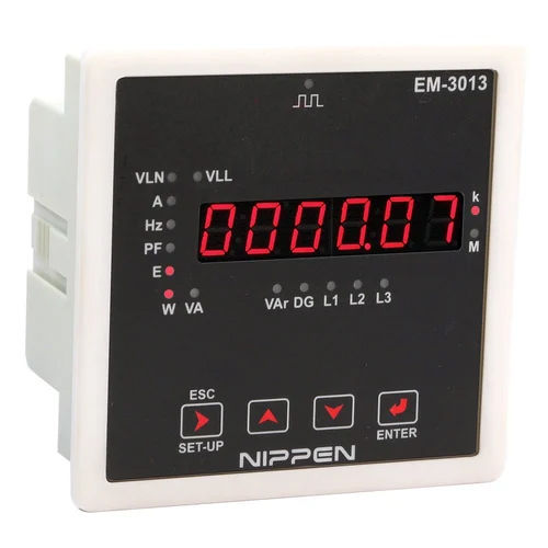 White Dt-108 Nippen Em 3013 Energy Meter